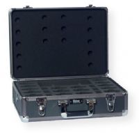 Listen Technologies LA-313 Portable RF Product Carrying Case, For 16 Units; Safely and easily transport and store up; Sturdy foam interior features individual slots for eight receivers, as well as two large pockets ideal for storing earphones and additional items; UPC LISTENTECHNLOGIESLA313 (LA313 LA-313 LA31-3 LA3-13 LISTENTECH313 LISTENTECH-LA313) 