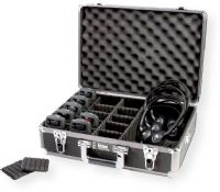 Listen Technologies LA-320 Configurable Carrying Case; With adjustable interior partitions for full customization, the LA-320 Configurable Carrying Case lets you create exactly the case you need for storing and transporting receivers, transmitters, and more; UPC  LISTENTECHNLOGIESLA320 (LA320 LA-320 LA32-0 LA3-20 LISTENTECH320 LISTENTECH-LA320) 
