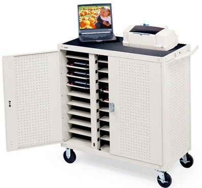 Brooktrout Technology LAP30EBA-GM Laptop/Notebook Computer Cart, Equipped with 5.0