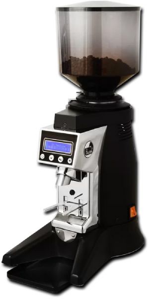 La Pavoni Zip Auto Electric Burr Coffee Grinder, Black; Auto zip grinder; Automatic dosing; Single and double key pads with memory; Continuous grind mode; Large 2.2 pounds capacity bean hopper; 58 mm Flat steel burrs; Seal-lock hopper prevents spillage; Shock resistant to hopper; Steel case; Multiple language display; Dimensions: 24 x 18 x 17 in.; Weight: 29 pounds; UPC 725182900503 (LAPAVONIZIPAUTO LA PAVONI ZIP AUTO EUROPEAN GIFT COFFEE GRINDER COMMERCIAL RESTAURANT)