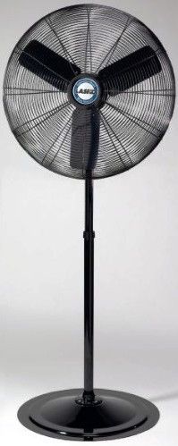 Lasko 3135 Industrial Grade 30-Inch Oscillating Pedestal Fan, Three, Powerhouse Speeds with Pull-Cord Controls, Pivot Feature for Optimal Air Delivery, Metal Fan Blades for Maximum Air Movement, Oscillation for Broader Coverage, Fully Adjustable Height (64