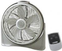 Lasko 3542 Cyclone 20" Floor Fan with Remote Control, Multi-function remote control, Electronic 8-hour timer for automatic shut-off, Three high performance speeds, Full-tilt air control, Wall-mount option, Top-mounted controls, Easy-carry handle, Fully assembled, Includes a patented, fused safety plug, E.T.L. listed, 23 1/2&#8243;L x 6 3/4&#8243;W x 23 3/16&#8243;H, UPC 046013353252, Replaced Lasko 3540 (LASKO3542 LASKO-3542) 