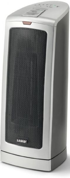 Lasko 5369 Oscillating Ceramic Tower Heater with Electronic Controls, 2 Quiet Settings - High Heat and Low Heat, Comfort Air Technology Propels Warmth into the Room, Easy-to-Use Electronic Thermostat, Widespread Oscillation, Built-In Safety Features, Versatile Size for Table or Floor Use, 1500 Watts of Comforting Warmth, Easy-Carry Handle, UPC 046013762504 (5369 LASKO5369 LASKO-5369 LASKO 5369)