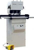 Lassco HL-3 Spinnit Hydraulic Three Spindle Paper Drill, Adjustable 2” or 2 1/2” drilling capacity, Table size 17” x 38”, Base footprint 18” x 22”, Table height 36”, Maximum Throath Depth 4 1/4", Moveable Head, Distance Between Spindles 1 3/4” to 5 1/2", Powerful 1HP spindle motor, Adjustable hydraulic lift speeds, Easy set up mode for drill depth adjustment, 208/230 single phase power (LASSCOHL3 LASSCO-HL3 HL3 HL 3) 