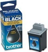 Brother LC-41BK Black Ink Cartridge, Inkjet Print Technology, Black Print Color, 500 Page Black Duty Cycle, 5% Print Coverage, Genuine Brand New Original Brother OEM Brand, For use with Brother FAX-1840C, FAX-1940CN, FAX-2440C, MFC-210C, MFC-420CN, MFC-620CN, MFC-640CW, MFC-3240C, MFC-3340CN, MFC-5440CN, MFC-5840CN (LC-41BK LC 41BK LC41BK) 