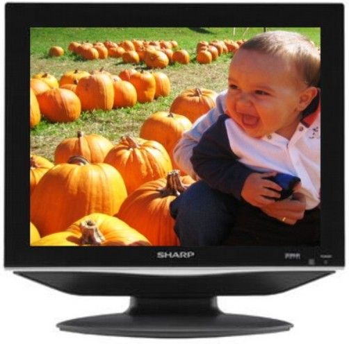Sharp LC-15SH7U AQUOS 15-Inch LCD TV with Bottom Speaker, Pixel Resolution XGA (1024 x 768), Brightness 350 cd/m2, Contrast Ratio 450:1, Aspect Ratio 4:3, Built-in ATSC/NTSC Tuners, Viewing Angles are so wide you can view from practically anywhere in the room, High Brightness so you can put them virtually anywhere (LC15SH7U LC 15SH7U LC-15SH7)