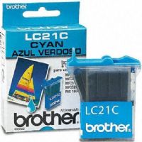 Brother LC21C Cyan Ink Cartridge, Inkjet Print Technology, Cyan Print Color, 450 Pages Duty Cycle, Genuine Brand New Original Brother OEM Brand, For use with INTELLIFAX1800C, MFC3100c, MFC3200C, MFC5100c and MFC5200C Brother, UPC 012502600336 (LC21C LC-21C LC 21C) 