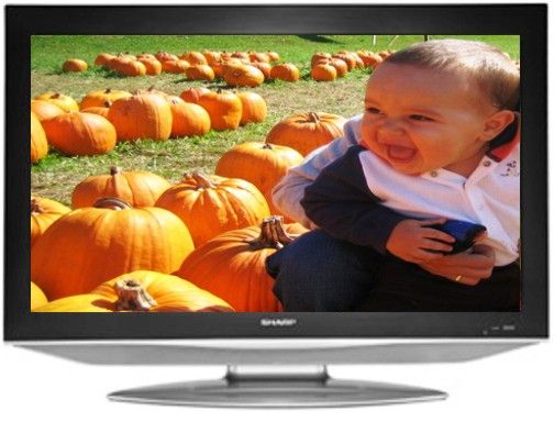 Sharp LC-26DV12U AQUOS 26-Inch LCD TV with Built-in Side-loading Progressive Scan DVD Player, Black, Pixel Resolution WXGA (1366 x 768), Brightness 450cd/m2, Native Contrast Ratio 2000:1, Aspect Ratio 16:9, Response Time 6 ms, Viewing Angles 176 H x 176 V (LC26DV12U LC 26DV12U LC-26DV12 LC26DV12)