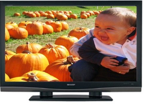Sharp LC-46D62U Remanufactured AQUOS 46-Inch LCD HDTV, Black, Pixel Resolution 1920 x 1080, 10,000:1 Dynamic Contrast Ratio and 4ms Response Time, High Brightness 450 cd/m2, Native Contrast Ratio 2000:1, Aspect Ratio 16:9, Built-in ATSC/QAM/NTSC Tuners (LC46D62U LC-46D62-U LC-46D62 LC46D62-B)