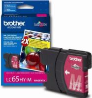 Brother LC65HYM High Yield Magenta Ink Cartridge, Inkjet Print Technology, Magenta Print Color, 750 Page Duty Cycle, Genuine Brand New Original Brother OEM Brand, For use with Brother MFC-6490CW Printer (LC65HYM LC65HY-M LC65HY M LC65 HYM LC65-HYM) 