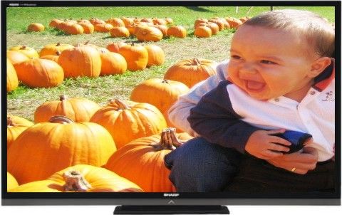 Sharp LC-70LE734U LED-backlit LCD TV, 70