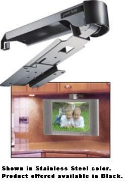 Peerless LCD3 LCD Under-Cabinet Swivel Mount VESA 75/100 for Sharp 15M4U, Black (LCD 3 LCD-3)