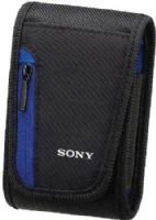 Sony LCS-CS1/B Soft Carrying Case with Belt Loop, Black, Protect your Cyber-shot camera and accessories from dust and scratches, Hand carry or attach to belt, Velcro closure, Zippered pocket for memory card and extra battery, Dimensions Approx. 3 1/4 x 5 1/8 x 1 3/8in (80 x 128 x 34mm), Weight Approx. 1.7 oz (47g), UPC 027242837393 (LCSCS1B LCS-CS1B LCS-CS1-B LCS-CS1) 
