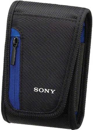 Sony LCS-CS1/B Soft Carrying Case with Belt Loop, Black, Protect your Cyber-shot camera and accessories from dust and scratches, Hand carry or attach to belt, Velcro closure, Zippered pocket for memory card and extra battery, Dimensions Approx. 3 1/4 x 5 1/8 x 1 3/8in (80 x 128 x 34mm), Weight Approx. 1.7 oz (47g), UPC 027242837393 (LCSCS1B LCS-CS1B LCS-CS1-B LCS-CS1)
