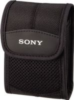 Sony LCS-CST General Purpose Soft Carrying Case for Slim Cybershot Digital Cameras, Designed for ultra-compact Cyber-shot digital cameras, Sturdy nylon construction keeps your camera safe while on the go, Compact and very lightweight, Can by carried by hand or strapped to your belt with the built-in loop, Stylish black design highlighted with the Sony logo (LCS-CST LCS CST LCSCST) 
