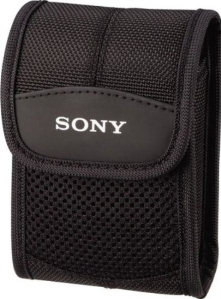 Sony LCS-CST General Purpose Soft Carrying Case for Slim Cybershot Digital Cameras, Designed for ultra-compact Cyber-shot digital cameras, Sturdy nylon construction keeps your camera safe while on the go, Compact and very lightweight, Can by carried by hand or strapped to your belt with the built-in loop, Stylish black design highlighted with the Sony logo (LCS-CST LCS CST LCSCST)