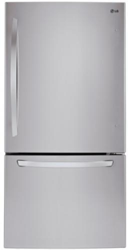 LG LDC24370ST Large Capacity Bottom Freezer Refrigerator with Ice Maker (Fits a 33