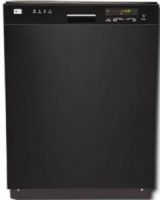 LG LDS4821BB Semi-Integrated Dishwasher with Digital Status Display, Black, XL Tall Tub Cleans Up to 16 Place Settings At Once, Design-A-Rack System Allows For Maximum Loading Flexibility, Adjustable Upper Rack Allows Storage of 12" Plates In The Upper Rack, 4 Wash Cycles with 3 Spray Arms, UPC 048231009683 (LDS-4821BB LDS 4821BB LDS4821B LDS4821) 