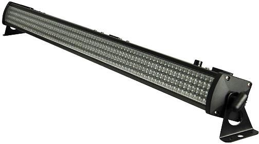 Pulse LEDBAR 320 Light Bar 320 LED with 26 Channel DMX Control; 2, 3, 4, 7, 14 or 26 selectable DMX channels; 320 super bright 10mm LEDs split into 8 segments (R:128, G:96, B:96); Black aluminum housing; Static color, sound active, auto, master/slave and DMX modes; 4-button menu system with LED display; Beam angle 40 (LEDBAR320 LEDBAR-320 LEDBAR-320 LED-BAR-320)