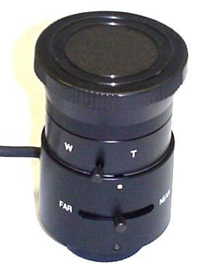 GeoVision LEN0550DC C-Mount Lens, 5.0mm~50mm Varifocal Lens w/Auto Iris (LEN 0550DC, LEN-0550DC, LEN0550D, LEN0550)