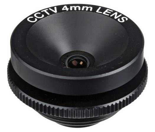 Clover LENS043 C-mount 4.3 mm (78) F1.8 lens For use on Clover Professional Series Camera models C4124, C2724,C2712 and C2724-SH and other cameras that accept c-mount lens, UPC 617517550432 (LENS 043 LENS-043)