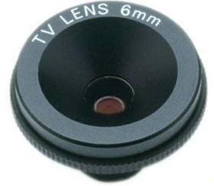 Clover LENS060 C-Mount Lens 6mm (54 / F2.0) Fits on all Clover Professional series Cameras and other brands that require C-Mount lens, UPC 617517550609 (LENS 060 LENS-060)