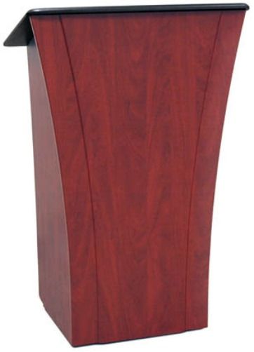 AVF Audio Visual Furniture International LEX32 Executive Lectern, Machined MDF with thermowrap finish, Highly resistant surface surf(x), Large angled 24