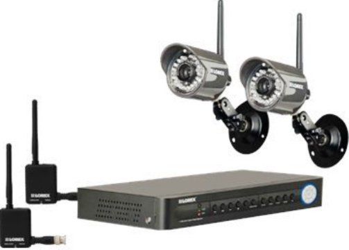 Lorex LH114501C2WB Digital Wireless 4-Channel 500GB HDD DVR with 2 Wireless Cameras, H.264 compression video compression, Real time recording @ 360 x 240 resolution, Pentaplex operation, Instant Mobile Viewing on compatible Smart phones, Exclusive LOREX Easy Connect Internet Set-up Wizard, UPC 778597114058 (LH-114501C2WB LH 114501C2WB LH114501-C2WB LH114501 C2WB)