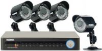 Lorex LH114501C4 Security 4-Channel 500GB DVR with 4 Color Camera Systems, H.264 compression video compression, Real time recording @ 360 x 240 resolution, Pentaplex operation, Instant Mobile Viewing on compatible Smart phones, Exclusive LOREX Easy Connect Internet Set-up Wizard, All purpose cameras with flex mounting, UPC 778597114027 (LH-114501C4 LH 114501C4 LH114501C LH114501) 