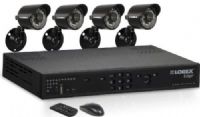 Lorex LH324501C4 Internet & Mobile Connectivity, Day/Night Edge+ 4-Channel 500GB HDD DVR with 3G and 4 Wired Indoor/Outdoor Cameras, DVI/VGA output for display on LCD PC or TV monitor with DVI/VGA input, H.264 video compression, Pentaplex operation - View, Record, Playback, Back Up & Remotely Control the system simultaneously, UPC 778597324044 (LH-324501C4 LH 324501C4 LH324501C LH324501) 