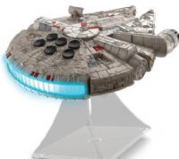 iHome LIB17E7 Star Wars Millennium Falcon Bluetooth Speaker on acrylic stand; Officially-licensed Star Wars merchandise; Wirelessly stream music from up to 30 feet away; Compatible with Bluetooth 1.1, 1.2, 2.0, and 2.1 plus EDR enabled devices; Auto-link button for fast, easy Bluetooth setup; UPC 092298925394(LIB-17-E7 LIB-17E7 LIB17-E7 LIB 17 E7 LIB-17-E7 LIB 17E7 LIB17 E7) 