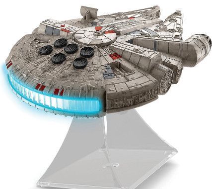 iHome LIB17E7 Star Wars Millennium Falcon Bluetooth Speaker on acrylic stand; Officially-licensed Star Wars merchandise; Wirelessly stream music from up to 30 feet away; Compatible with Bluetooth 1.1, 1.2, 2.0, and 2.1 plus EDR enabled devices; Auto-link button for fast, easy Bluetooth setup; UPC 092298925394(LIB-17-E7 LIB-17E7 LIB17-E7 LIB 17 E7 LIB-17-E7 LIB 17E7 LIB17 E7)