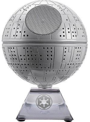 iHome LIB18FX Star Wars Death Star Bluetooth Speaker; Wirelessly stream music from your Bluetooth-enabled phone, iPad, PDA, computer or other device; Auto-link for fast, easy Bluetooth setup; Internal rechargeable lithium ion battery; UPC 092298917030 (LIB18-FX LIB-18FX LIB 18 FX LIB-18-FX)