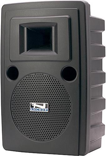 Anchor Audio LIB-7500MU2 Model LIB-7500 DUAL Liberty Platinum Deluxe AC/DC Powered Portable Sound System with MP3 and Two Wireless Receivers, True AC/DC, 110/220V power supply, 125W AC mode / 100W DC mode, 110 dB of clear sound, Reaches crowds of 2000+, Up to two built-in UHF wireless receivers, Receiver has 16 user-selectable channels (LIB7500MU2 LIB 7500MU2 LIB7500 LIB-7500-MU2)