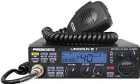 President Lincoln II Plus Ham Radio, Rotary Switch, Up/Down Channel Selector, VFO Mode, RF Power, S-meter, Multi-functions LCD Display, 6 Memories, Vox Function, Beep Function, AM/FM/LSB/USB/CW Modes, Product Dimensions 6.69" x 9.84" x 2.05", Weight 3.09 lb (LINCOLNIIPLUS PRESIDENT LINCOLN II+, LINCOLN-II+ LINCOLN-IIPLUS) 