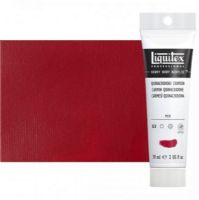 Liquitex 1045110 Professional Series Heavy Body Color, 2oz Quinacridone Crimson; This is high viscosity, pigment rich professional acrylic color, ideal for impasto and texture; Thick consistency for traditional art techniques using brushes as well as for, mixed media, collage, and printmaking applications; Impasto applications retain crisp brush stroke and knife marks; Dimensions 1.18" x 1.77" x 5.51"; Weight 0.17 lbs; UPC 094376921359 (LIQUITEX-1045110 PROFESSIONAL-1045110 LIQUITEX) 