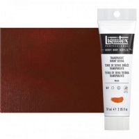 Liquitex 1045129 Professional Series Heavy Body Color, 2oz Transparent Burnt Sienna; This is high viscosity, pigment rich professional acrylic color, ideal for impasto and texture; Thick consistency for traditional art techniques using brushes as well as for, mixed media, collage, and printmaking applications; Impasto applications retain crisp brush stroke and knife marks; Dimensions 1.18" x 1.77" x 5.51"; Weight 0.17 lbs; UPC 094376943382 (LIQUITEX-1045129 PROFESSIONAL-1045129 LIQUITEX) 