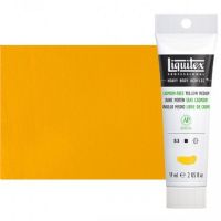 Liquitex 1045161 Professional Series Heavy Body Color, 2oz Cadmium Yellow Medium; This is high viscosity, pigment rich professional acrylic color, ideal for impasto and texture; Thick consistency for traditional art techniques using brushes as well as for, mixed media, collage, and printmaking applications; Impasto applications retain crisp brush stroke and knife marks; Dimensions 1.18" x 1.77" x 5.51"; Weight 0.21 lbs; UPC 094376921502 (LIQUITEX-1045161 PROFESSIONAL-1045161 LIQUITEX) 