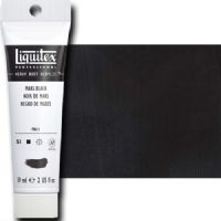 Liquitex 1045276 Professional Heavy Body Acrylic Paint, 2oz Tube, Mars Black; Thick consistency for traditional art techniques using brushes or knives, as well as for experimental, mixed media, collage, and printmaking applications; Impasto applications retain crisp brush stroke and knife marks; UPC 094376921779 (LIQUITEX1045276 LIQUITEX 1045276 ALVIN PROFESSIONAL SERIES 2oz MARS BLACK) 