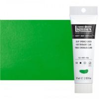 Liquitex 1045650 Professional Series Heavy Body Color, 2oz Light Emerald Green; This is high viscosity, pigment rich professional acrylic color, ideal for impasto and texture; Thick consistency for traditional art techniques using brushes as well as for, mixed media, collage, and printmaking applications; Impasto applications retain crisp brush stroke and knife marks; Dimensions 1.18" x 1.77" x 5.51"; Weight 0.18 lbs; UPC 094376922196 (LIQUITEX-1045650 PROFESSIONAL-1045650 LIQUITEX) 