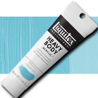 Liquitex 1045770 Professional Heavy Body Acrylic Paint, 2oz Tube, Light Blue Permanent; Thick consistency for traditional art techniques using brushes or knives, as well as for experimental, mixed media, collage, and printmaking applications; Impasto applications retain crisp brush stroke and knife marks; UPC 094376922257 (LIQUITEX1045770 LIQUITEX 1045770 ALVIN PROFESSIONAL SERIES 2oz LIGHT BLUE PERMANENT) 