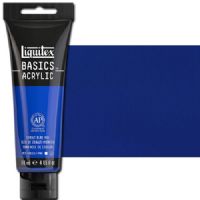 Liquitex 1046170 Basic Acrylic Paint, 4oz Tube, Cobalt Blue Hue; A heavy body acrylic with a buttery consistency for easy blending; It retains peaks and brush marks, and colors dry to a satin finish, eliminating surface glare; Dimensions 1.46" x 2.44" x 6.69"; Weight 1.1 lbs; UPC 094376922370 (LIQUITEX1046170 LIQUITEX 1046170 ALVIN BASIC ACRYLIC 4oz COBALT BLUE HUE) 