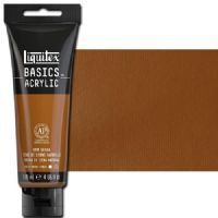 Liquitex 1046330 Basic Acrylic Paint, 4oz Tube, Raw Sienna; A heavy body acrylic with a buttery consistency for easy blending; It retains peaks and brush marks, and colors dry to a satin finish, eliminating surface glare; Dimensions 1.46" x 2.44" x 6.69"; Weight 1.1 lbs; UPC 094376922462 (LIQUITEX1046330 LIQUITEX 1046330 ALVIN BASIC ACRYLIC 4oz RAW SIENNA) 
