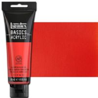 Liquitex 1046510 Basic Acrylic Paint, 4oz Tube, Cadmium Red Light Hue; A heavy body acrylic with a buttery consistency for easy blending; It retains peaks and brush marks, and colors dry to a satin finish, eliminating surface glare; Dimensions 1.46" x 2.44" x 6.69"; Weight 1.1 lbs; UPC 094376922530 (LIQUITEX1046510 LIQUITEX 1046510 ALVIN BASIC ACRYLIC 4oz CADMIUM RED LIGHT HUE) 