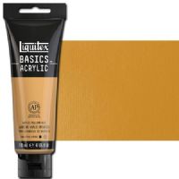 Liquitex 1046601 Basic Acrylic Paint, 4oz Tube, Naples Yellow Hue; A heavy body acrylic with a buttery consistency for easy blending; It retains peaks and brush marks, and colors dry to a satin finish, eliminating surface glare; Dimensions 1.46" x 2.44" x 6.69"; Weight 1.1 lbs; UPC 094376974584 (LIQUITEX1046601 LIQUITEX 1046601 ALVIN BASIC ACRYLIC 4oz NAPLES YELLOW HUE) 