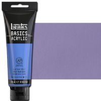 Liquitex 1046680 Basic Acrylic Paint, 4oz Tube, Light Blue Violet; A heavy body acrylic with a buttery consistency for easy blending; It retains peaks and brush marks, and colors dry to a satin finish, eliminating surface glare; Dimensions 1.46" x 2.44" x 6.69"; Weight 1.1 lbs; UPC 094376974621 (LIQUITEX1046680 LIQUITEX 1046680 ALVIN BASIC ACRYLIC 4oz LIGHT BLUE VIOLET) 
