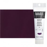 Liquitex 2002118 Professional Series Heavy Body Color, 2oz Quinacridone Blue Violet; This is high viscosity, pigment rich professional acrylic color, ideal for impasto and texture; Thick consistency for traditional art techniques using brushes as well as for, mixed media, collage, and printmaking applications; Impasto applications retain crisp brush stroke and knife marks; Dimensions 1.65" x 1.65" x 2.68"; Weight 0.17 lbs; UPC 094376943689 (LIQUITEX-2002118 PROFESSIONAL-2002118 LIQUITEX) 