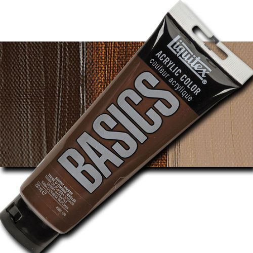 Liquitex 4385128 BASICS Acrylic Paint, 8.45oz tube, Burnt Umber; Liquitex Basics are high quality, student grade acrylics; Affordably priced, they are perfect for beginners and for artists on a budget; Each color is uniquely formulated to bring out the maximum brilliance and clarity of every pigment; UPC 094376974720 (LIQUITEX4385128 LIQUITEX 4385128 ALVIN 00717-8052 8.45oz BURNT UMBER)