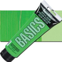 Liquitex 4385312 BASICS Acrylic Paint, 8.45oz tube, Light Green Permanent; Liquitex Basics are high quality, student grade acrylics; Affordably priced, they are perfect for beginners and for artists on a budget; Each color is uniquely formulated to bring out the maximum brilliance and clarity of every pigment; UPC 094376974812 (LIQUITEX4385312 LIQUITEX 4385312 ALVIN 00717-7692 8.45oz LIGHT GREEB PERMANENT) 
