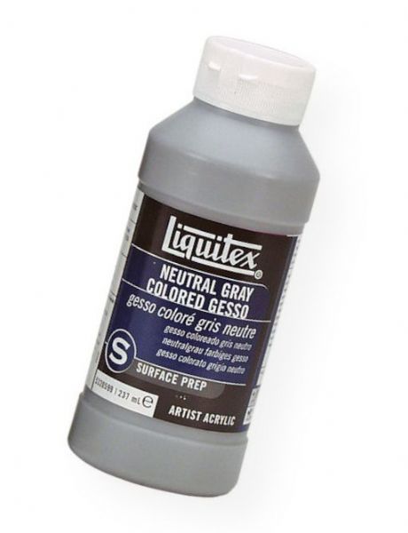 Liquitex 5320599 Colored Gesso Neutral Gray; Establishes a color ground while providing all the attributes of traditional acrylic gesso; Gives opaque coverage; Shipping Weight 0.69 lb; Shipping Dimensions 2.36 x 2.36 x 5.51 in; UPC 094376924008 (LIQUITEX5320599 LIQUITEX-5320599 ARTWORK)